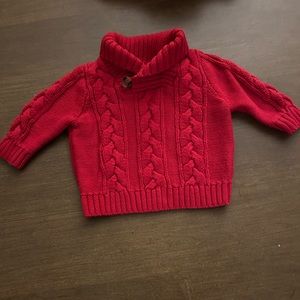 OLD NAVY Baby Red Sweater size 0-3